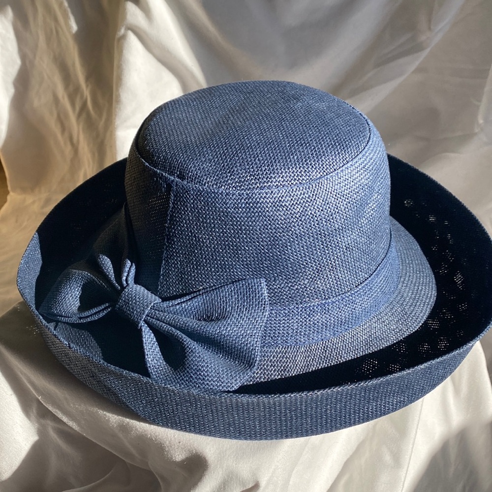 Nicole Marciano Hat Blue CA #20794